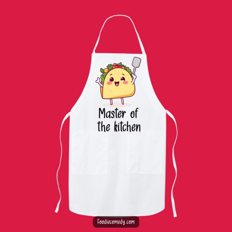 Funny Taco Chef Apron: Hilarious Foodie Apron for Cooks, Perfect Taco Lover Funny Gift