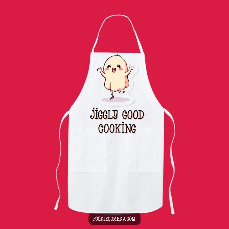 Funny Wobbly Jelly Jig Apron: Cook with Bouncy Flair