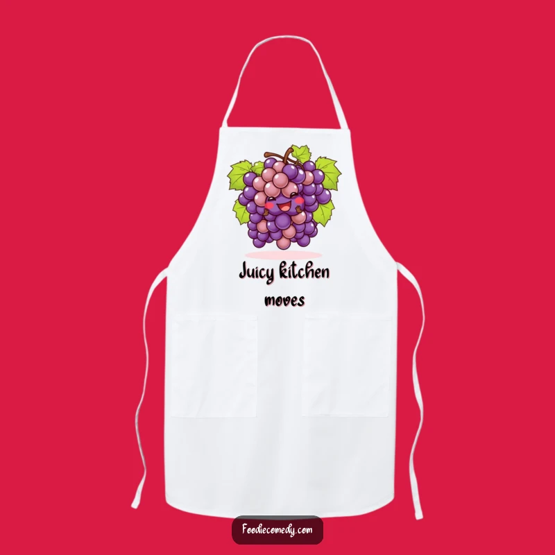 Funny Grapes Cha-Cha Apron - Cook with Playful Panache