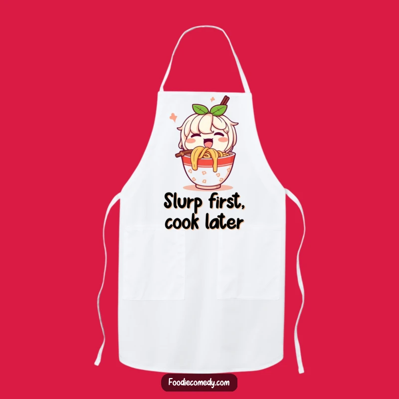Funny Happy Noodles Apron: Cook with Comfort! A Hilarious Kitchen Gift