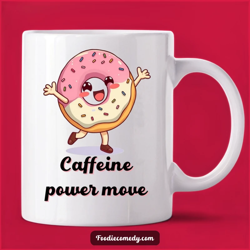 Funny Donut Breakdance Mug: A Hilarious and Sweet Gift for Dance and Dessert Lovers