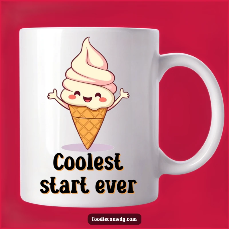 Funny Ice Cream Boogie Mug: A Sweet and Hilarious Treat for Dessert Lovers!