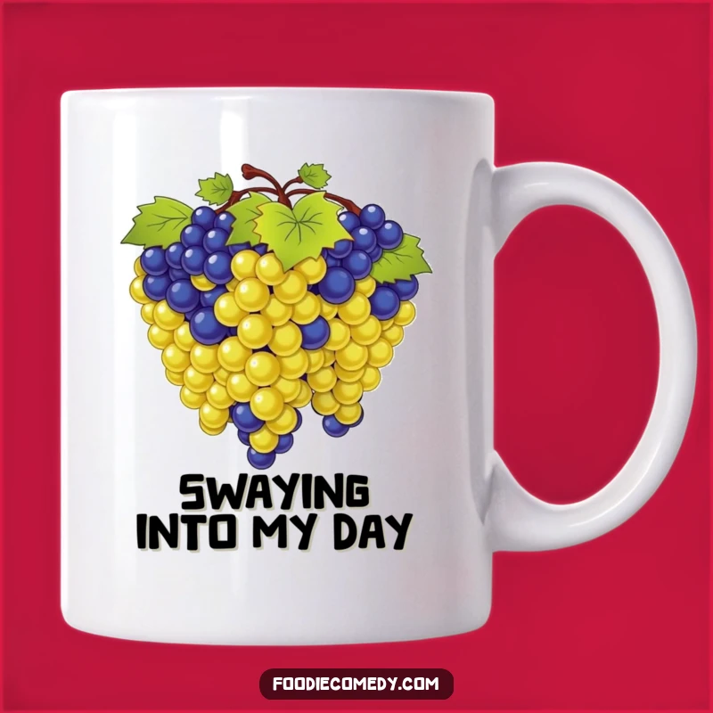 Funny Grape Bunch Mug: Hilarious Sync Moves for a Fun Gift!