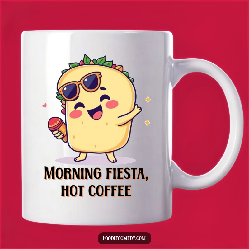 Funny Groovy Taco Mug - Hilarious Fiesta Party Gift!