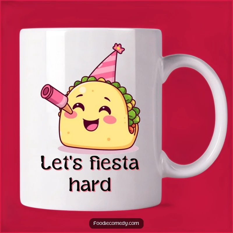 Funny Taco Mug: Party Animal Taco Cup, Hilarious Fiesta Gift for Taco Lovers
