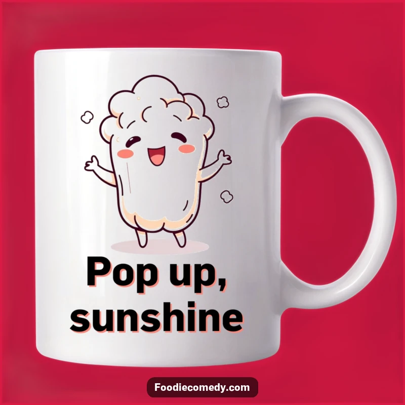 Funny Popcorn Kernel Mug - Dance Party in Your Cup!