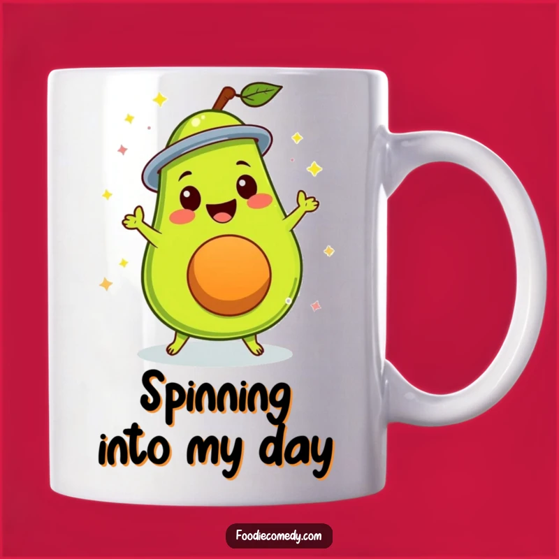 Funny Disco Avocado Mug a Groovy and Hilarious Gift for Avocado Lovers