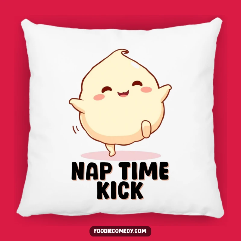 Funny Dumpling Kick Pillow - Cozy Comfort with a Side of Cartoon Kick Action