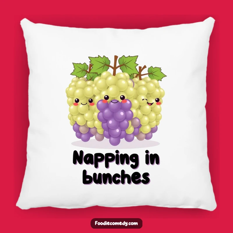 Funny Grape Conga Pillow: Cozy Party Cushion, A Perfect Funny Gift!