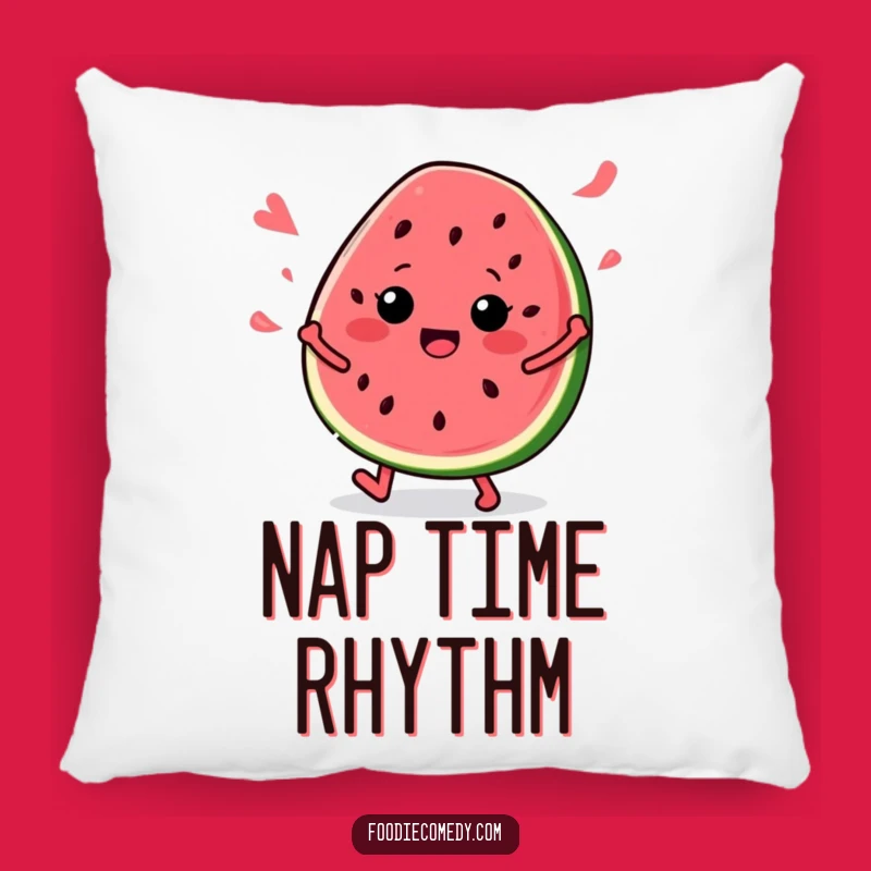 Funny Watermelon Groove Pillow: Comfy Dancing Slice Cushion, A Perfect Funny Gift!