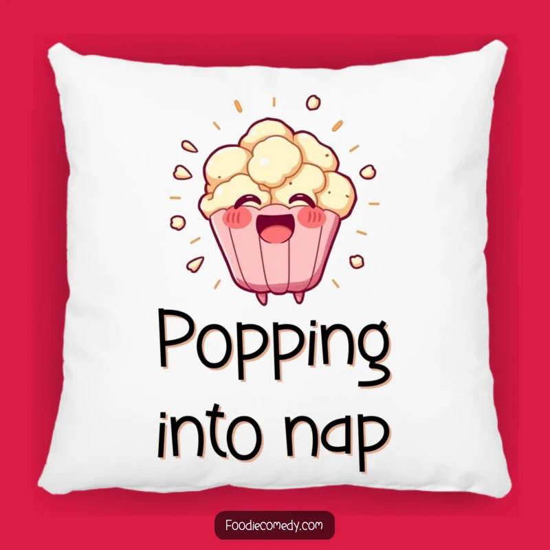 Funny Kawaii Popcorn Pillow, Cozy Exploding Cushion, Fun Gift