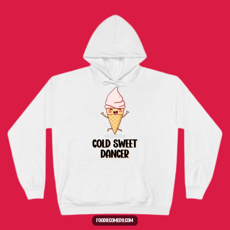Funny Ice Cream Dancer Hoodie: Stay Cozy with Sweet Jigs!
