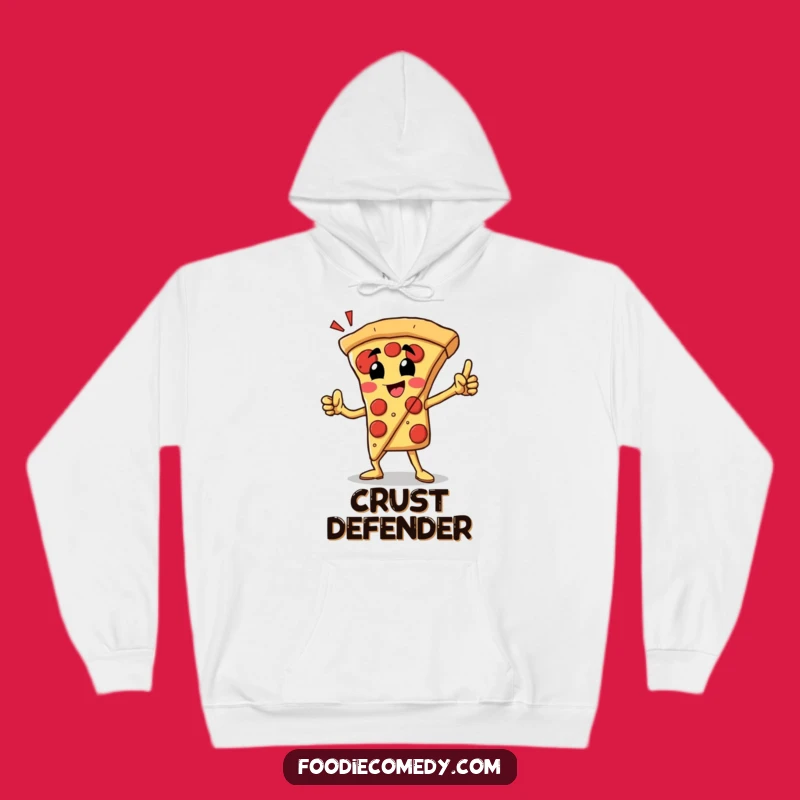 Funny Pizza Slice Hero Hoodie: Cozy Food Champion, Perfect Funny Gift for Pizza Lovers