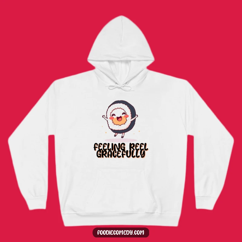Funny Sushi Ballet Dancer Hoodie: Cozy and Chic Apparel for Dance Enthusiasts!
