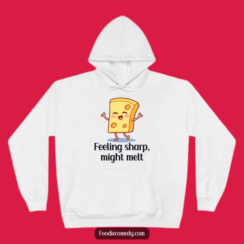 Funny Tango Cheese Slice Hoodie: Cozy Up with Hilarious Culinary Moves