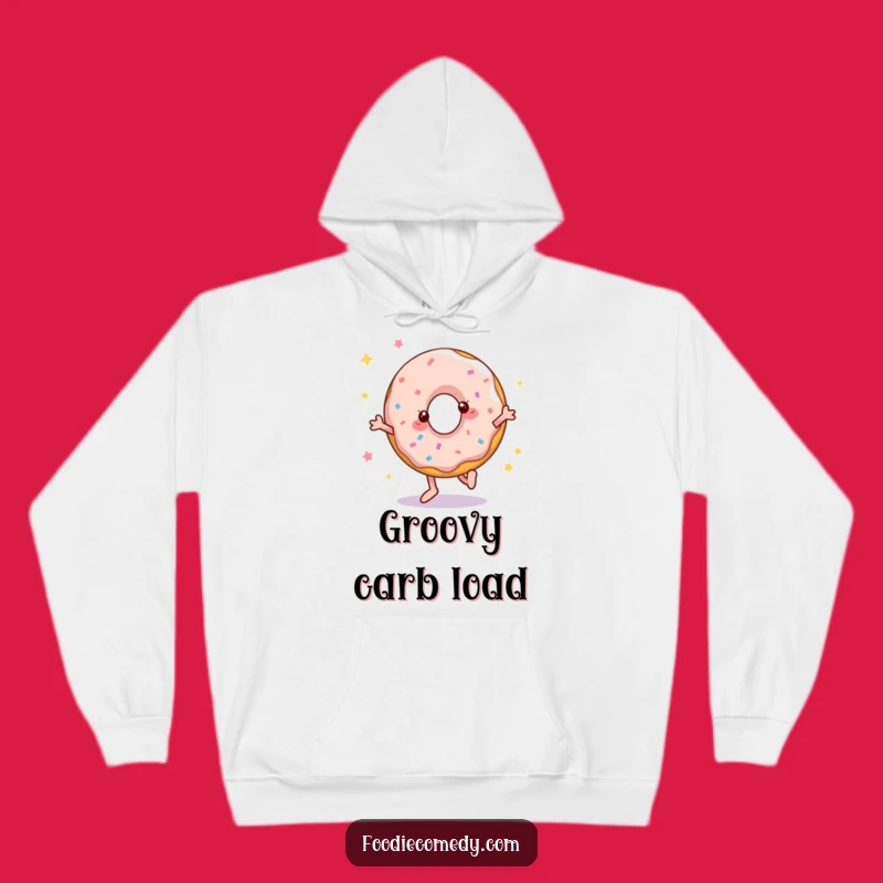 Funny Donut Disco Dancer Hoodie: Warm Up Your Fun with Style!