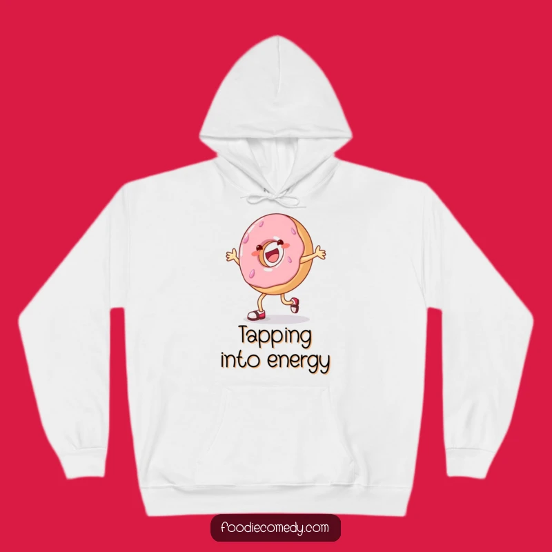 Funny Donut Tap Dance Hoodie: Cozy Comfort, Sweet Gift
