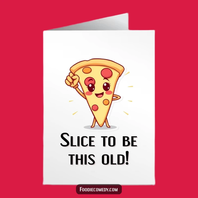 Free Printable Hero Pizza Birthday Card: Funny Downloadable Gift for Pizza Lovers