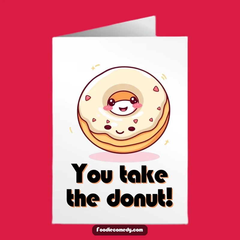 Free Printable Donut Spin Card - Hilarious Downloadable Gift for Sweet Success!