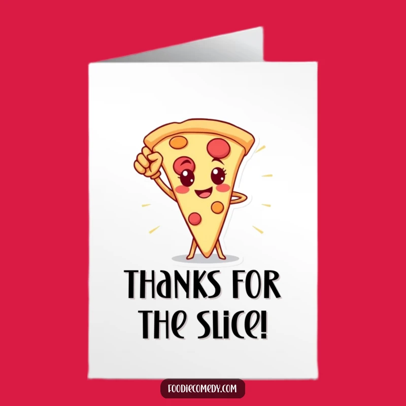 Free Printable Hero Pizza Thank You Card: Heartfelt Downloadable Gift of Gratitude