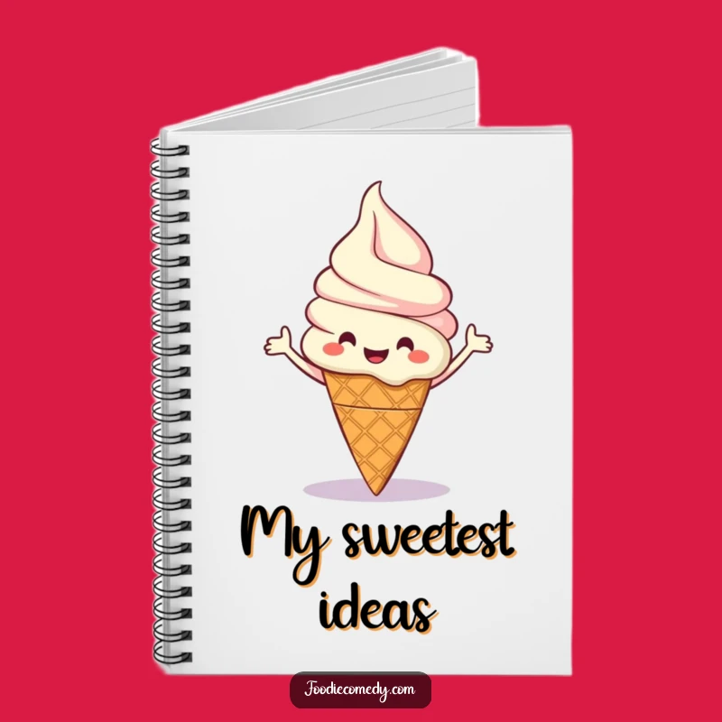 Funny Ice Cream Boogie Notebook: Jot Down Sweet Ideas with this Hilarious Journal!