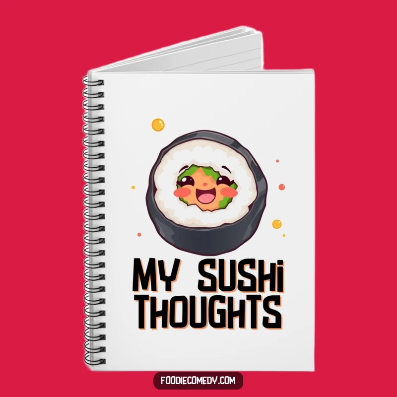 Funny Sushi Dancer Notebook: Jot Down Your Joyful Ideas!