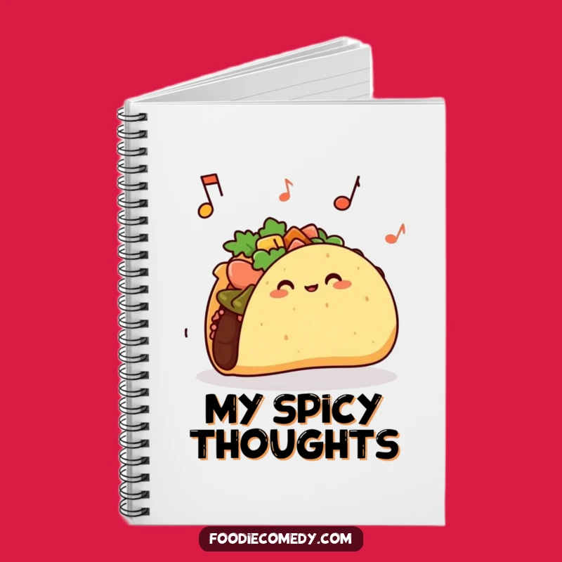 Funny Taco Jiggle Notebook: Jot Down Ideas with Hilarious Flair