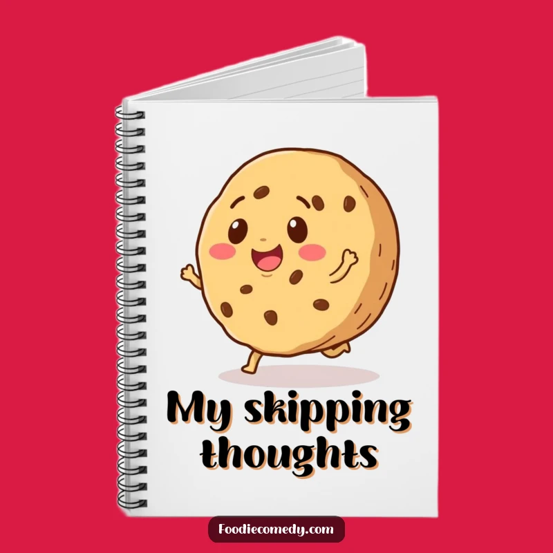 Funny Cookie Skip Notebook: Write Happy Thoughts with This Cheerful Design