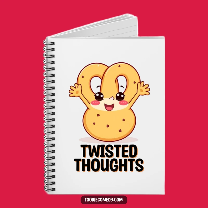 Funny Pretzel Boogie Notebook - Jot Down Your Moves!