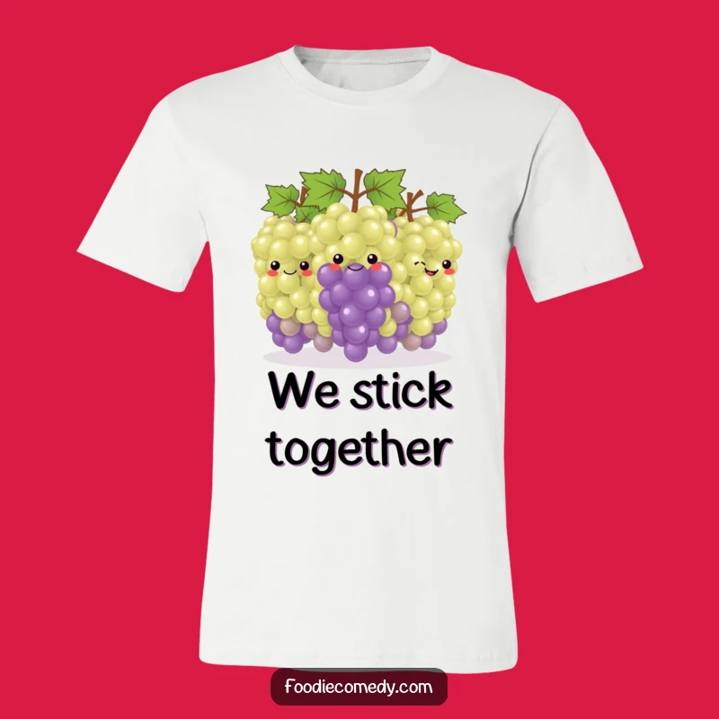 Funny Grape Dance T-Shirt: Happy Bunch Conga Line, Ideal Funny Gift For Parties!