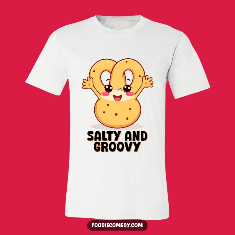 Funny Pretzel Boogie T-Shirt - Wear Your Snack Dance!