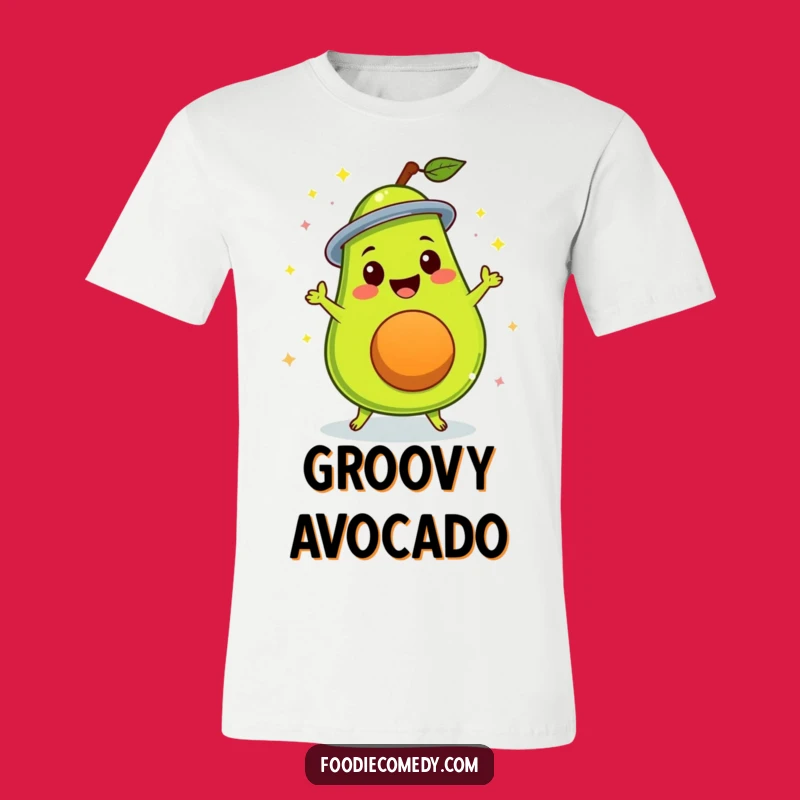 Funny Disco Avocado T-Shirt a Groovy Tee for Funk Lovers