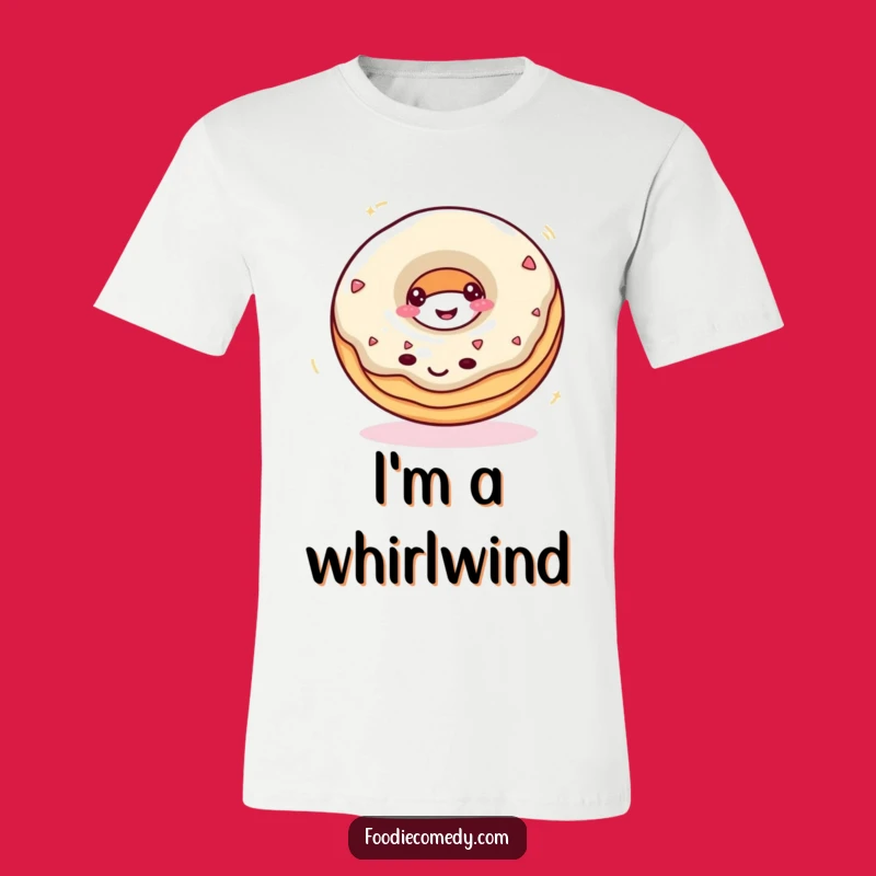 Funny Donut Top T-Shirt: Hilarious Spinning Treat for Dessert Fans