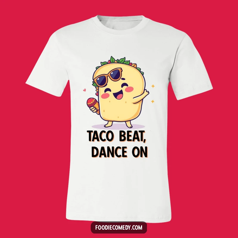Funny Groovy Taco T-Shirt - Hilarious Fiesta Fun Tee!