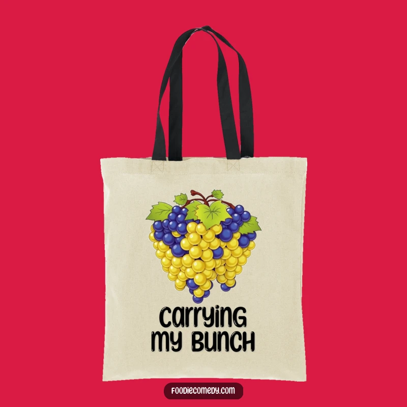 Funny Grape Bunch Tote Bag: Carry Your Sync Style Freely!