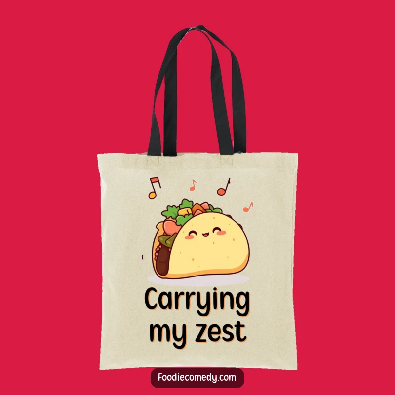 Funny Taco Dance Tote Bag: Carry Your Grooves in Style