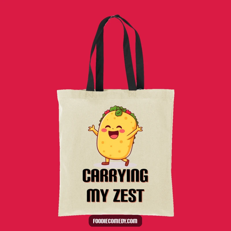 Funny Taco Salsa Dance Tote Bag: Carry the Fiesta, Perfect Gift