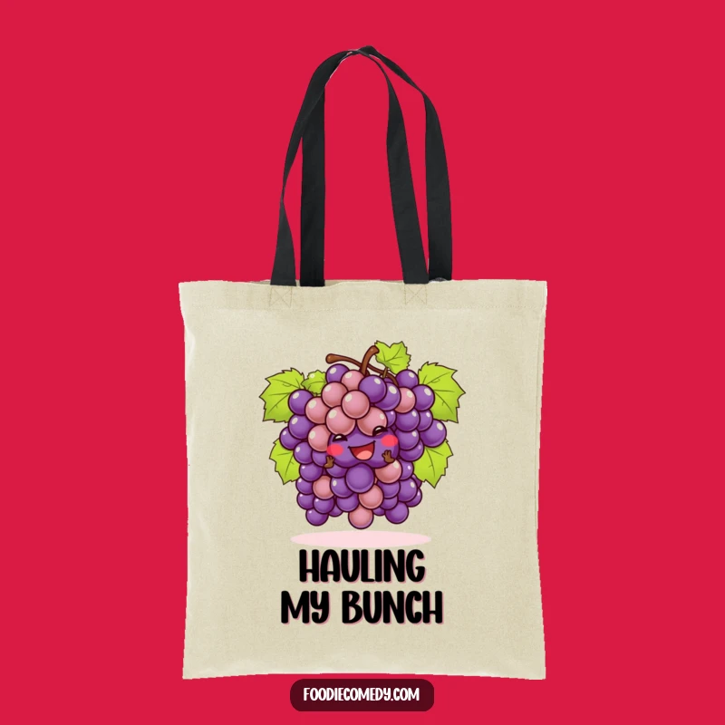 Funny Grapes Cha-Cha Tote Bag - Carry Your Fun and Flair